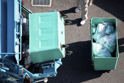 Recycling electronic waste during office clearance