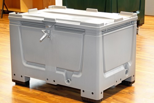 Chart showing analytics and performance monitoring for waste services